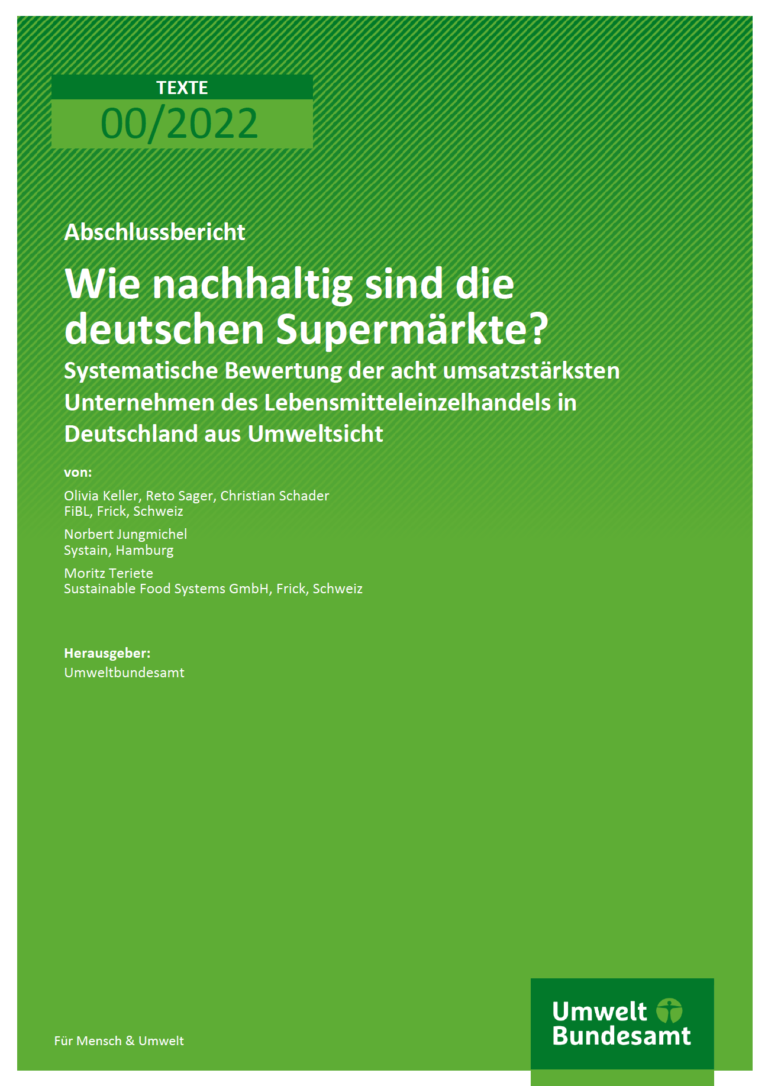 Wie nachhaltig sind die deutschen Supermärkte?