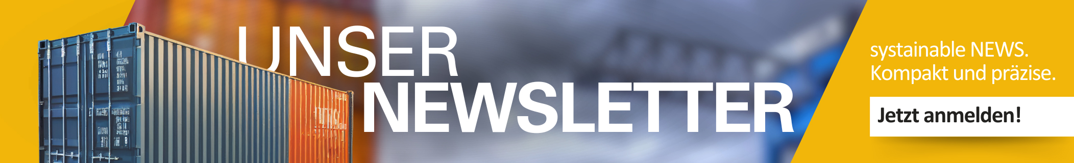 Newsletter Systain: Systainable NEWS Banner
