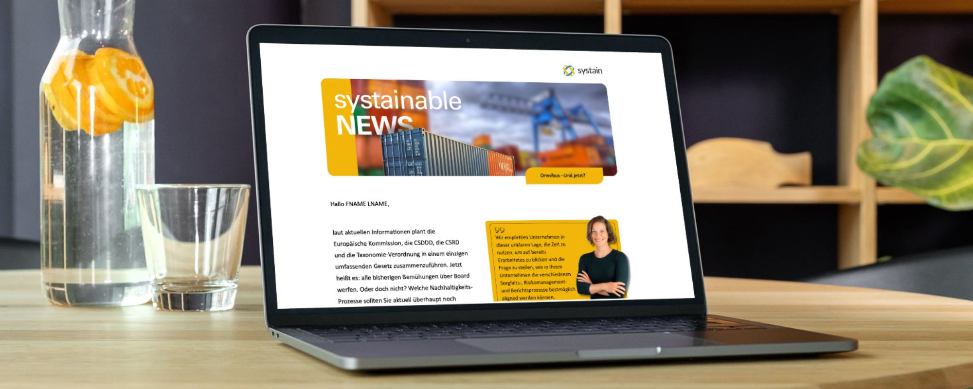 systainable news Newsletter