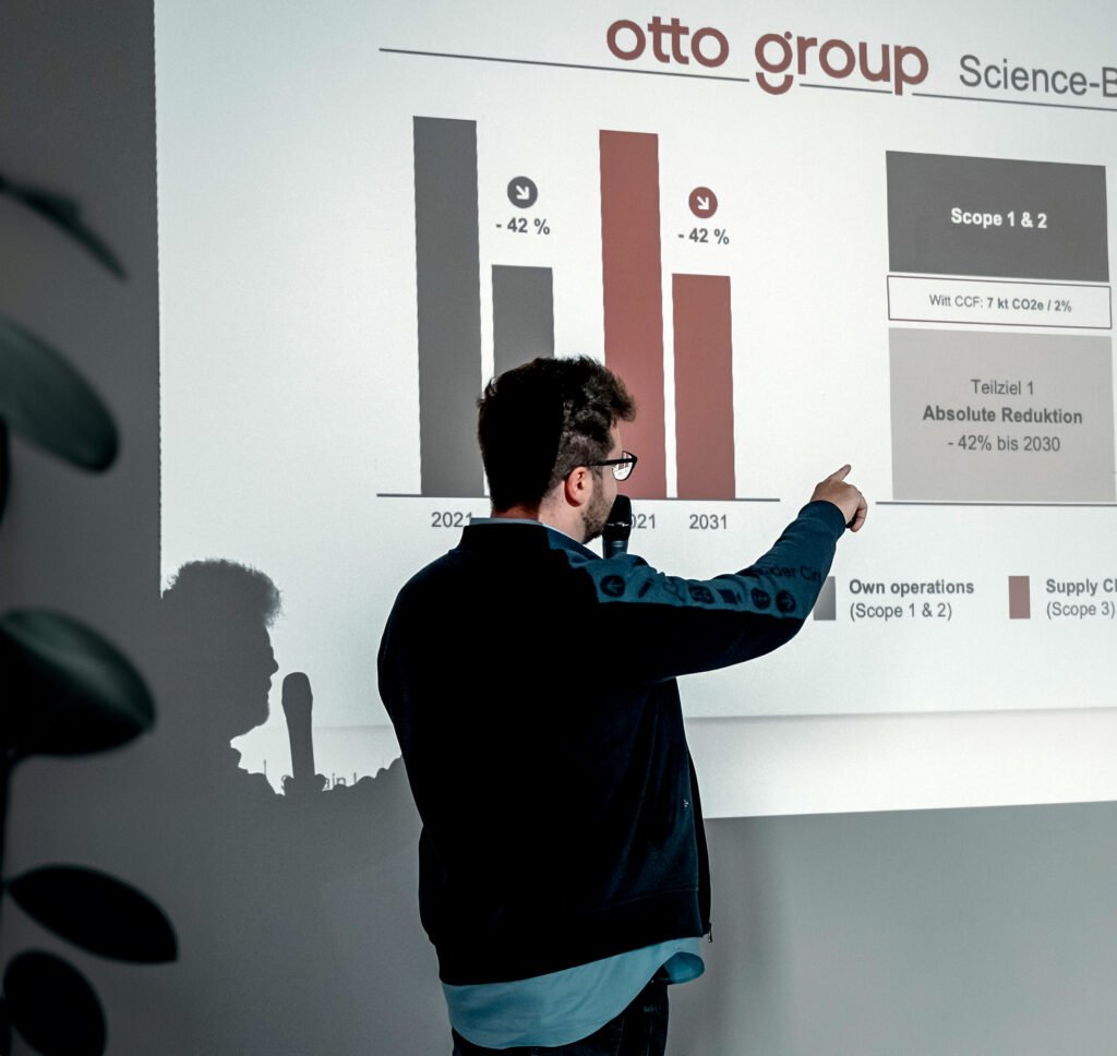 Vortrag von Marvin Felix Mertens auf dem Systain Leader Circle