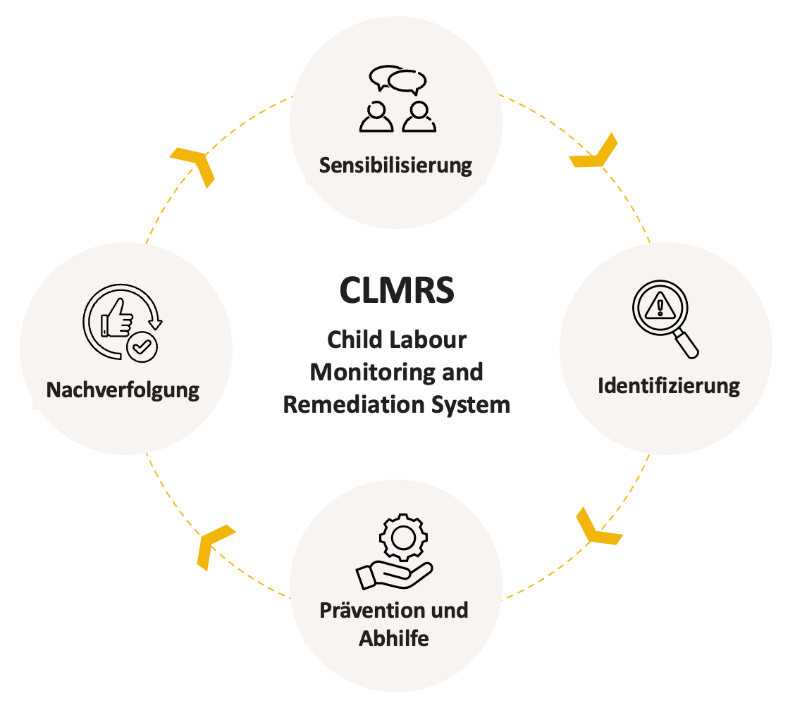 Grafik zu Child Labour Monitoring and Remediation System